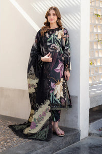 Baroque Black D.333 Lawn Embroidery 3Piece Unstitched
