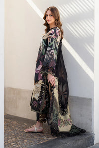 Baroque Black D.333 Lawn Embroidery 3Piece Unstitched