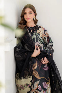 Baroque Black D.333 Lawn Embroidery 3Piece Unstitched