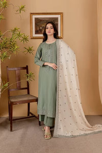 SR-RP600 Unstitched Fully Embroidered Lawn Suit With Embroidered Lawn Dupatta