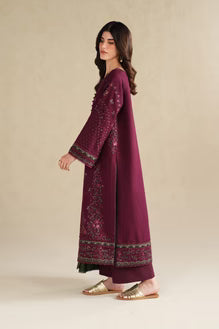 SR-IZ2705 Unstitched Fully Embroidered Lawn Suit With Embroidered Lawn Dupatta