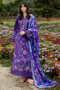 SR-MS2770 Lawn Unstitched Embroidered 3pc Suit With Monar Digital Printed Dupatta