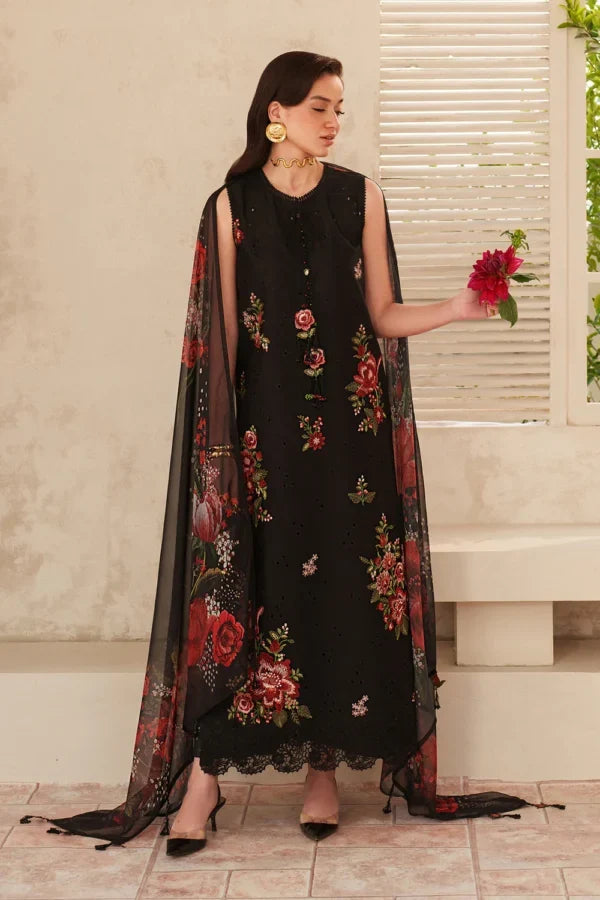 BQ-209 Lawn Unstitched Digital Printed Shirt With Printed Lawn Dupatta