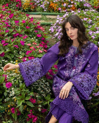 SR-MS2770 Lawn Unstitched Embroidered 3pc Suit With Monar Digital Printed Dupatta