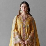 SP-2510 Unstitched Fully Embroided Lawn Suit With Organza Embroidered Dupatta