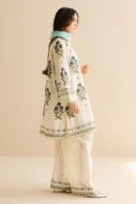 CO 492 Digital Printed 3Pc Unstitched Lawn Suit With Digital Printed Monar Dupatta