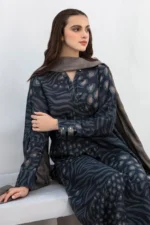 BQ-85 Unstitched Digital Printed khader Suit 3pc With Digital Printed Khader Dupatta