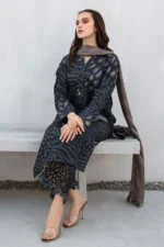 BQ-85 Unstitched Digital Printed khader Suit 3pc With Digital Printed Khader Dupatta