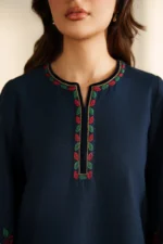 SP-155 Unstitched Fully Embroidered Dhanak Fabric