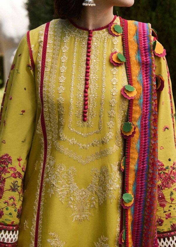Unstitched Heavy Embroidered Dhanak Suit ( Printed Woolen Shawl )