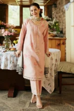 ZS-2620 Lawn Embroidered Suit 3pc with Silk Digital Printed Dupatta