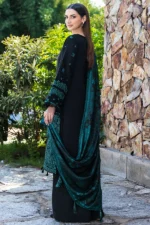 FA-10 Unstitched Embroidered Lawn Suit 3pc With Digital Printed Fancy Voil Dupatta