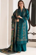 SN61 Lawn Embroidered Suit With Cotton Lawn Printed Dupatta