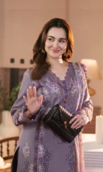 JD-2680 Lawn Unstitched Fully Embroidered  Shirt With Cotton Lawn Digital Dupatta