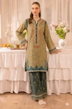 2 Piece - Unstitched Digital Printed Lawn Fabric